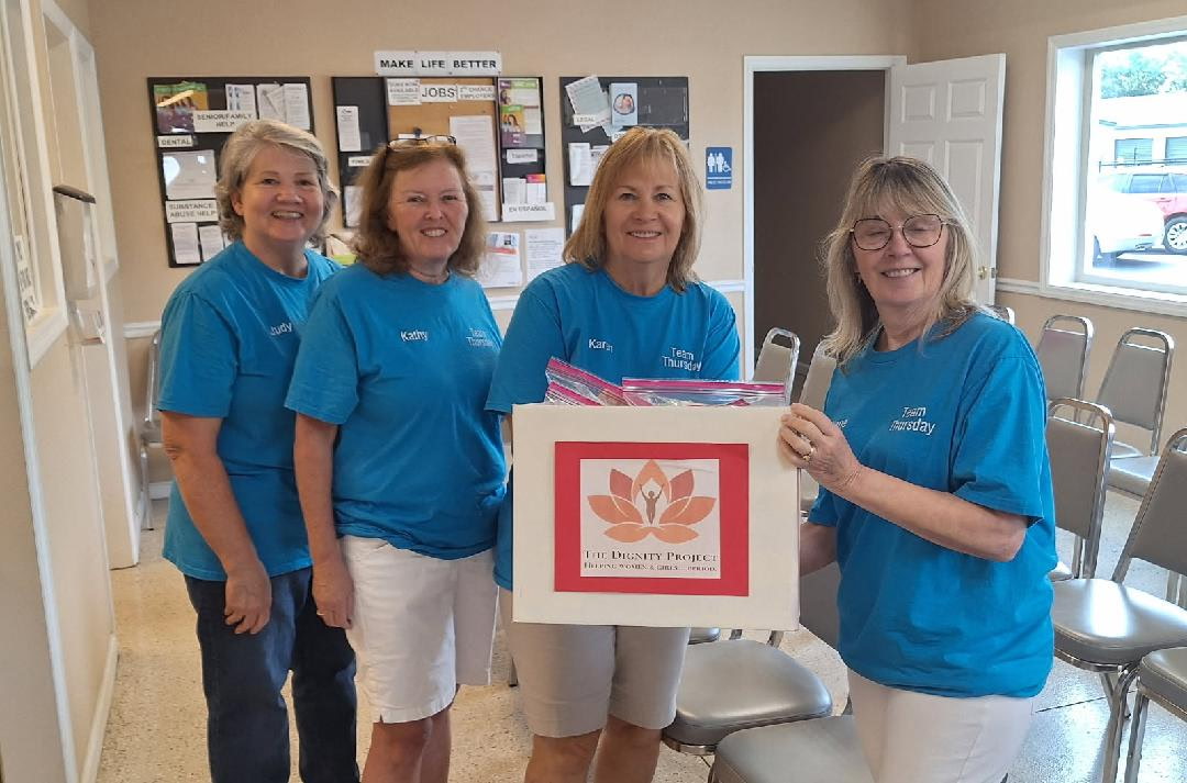 Dignity Project volunteers